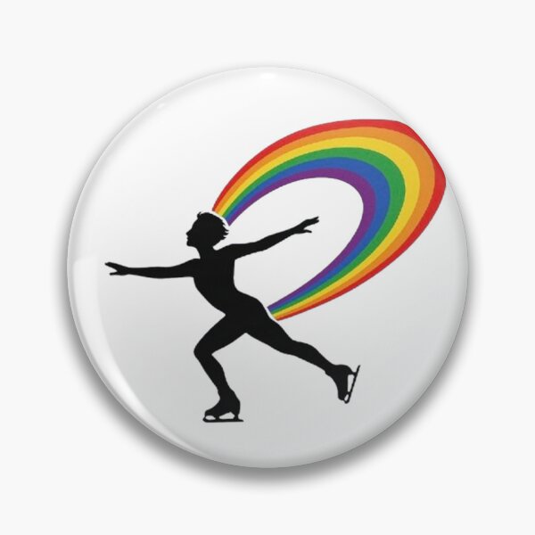 Item preview, Rainbow Queer Ice Skater designed and sold by StateofQueer.