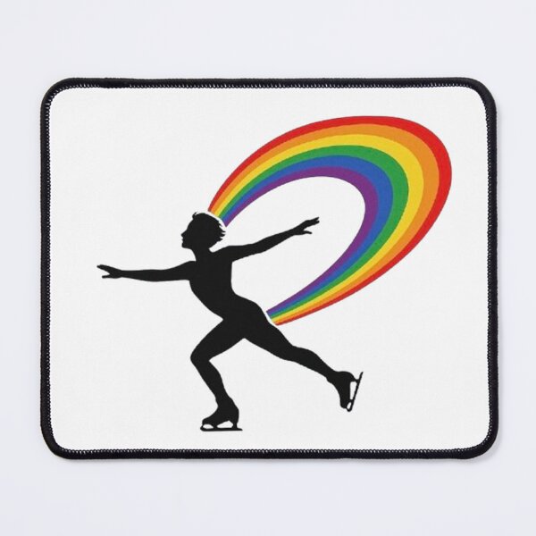 Item preview, Rainbow Queer Ice Skater designed and sold by StateofQueer.