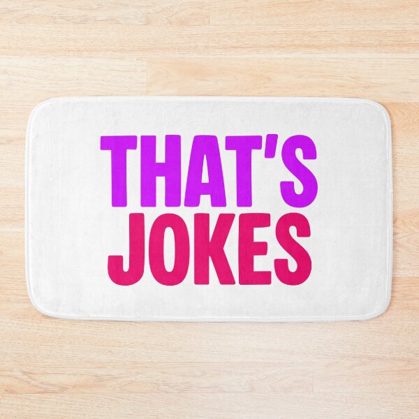 Item preview, That’s Jokes in Violet and Red designed and sold by Memes N Lore .