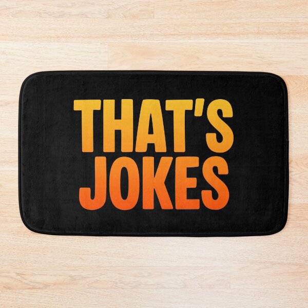 Item preview, That’s Jokes in Hot Orange designed and sold by Memes N Lore .