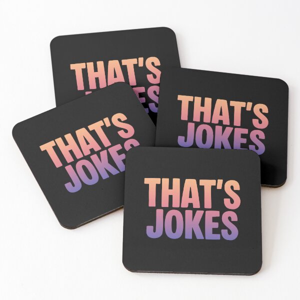 Item preview, That’s Jokes in Sunset designed and sold by Memes N Lore .