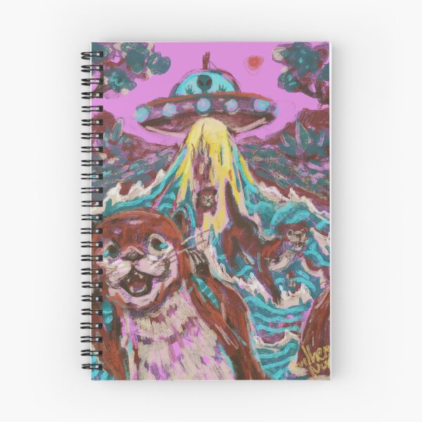 Item preview, otters being abducted designed and sold by guilhernunes.