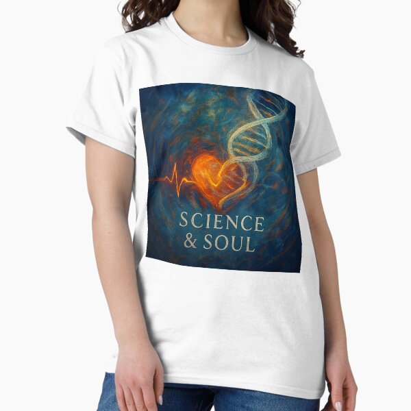 Item preview,  Science & Soul – Minimal STEM Badge Tee/Hoodie designed and sold by TONSNAP.
