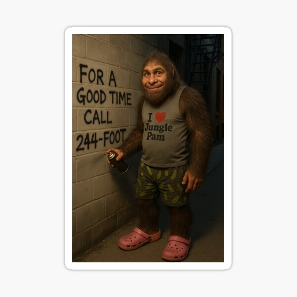 Item preview, For a Good Time Call Neil, the Bigfoot designed and sold by Tridentulus.