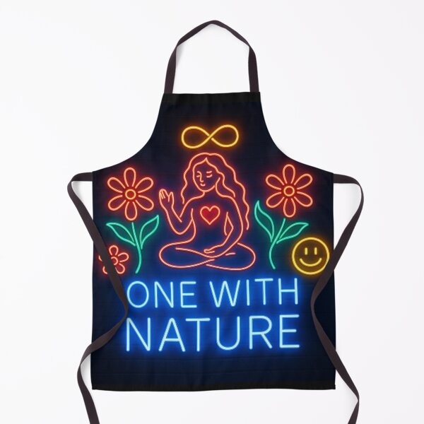 Item preview, One With Nature – Radiant Self Love, Joy, and Oneness Neon Art  designed and sold by AATGShop.