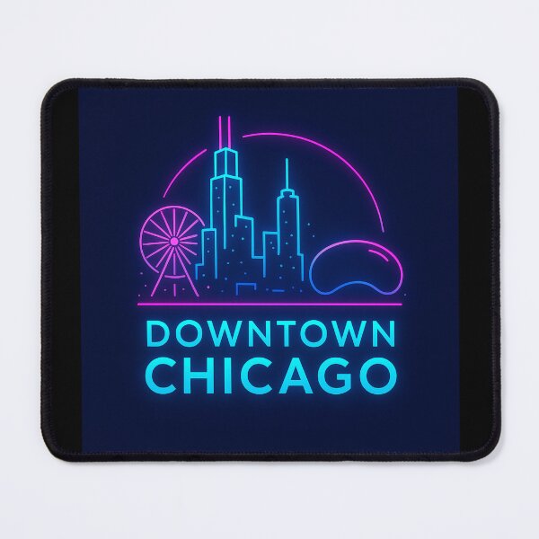 Item preview, In Downtown Chicago Skyline Logo – Official Logo Design designed and sold by Print On Demand HQ.