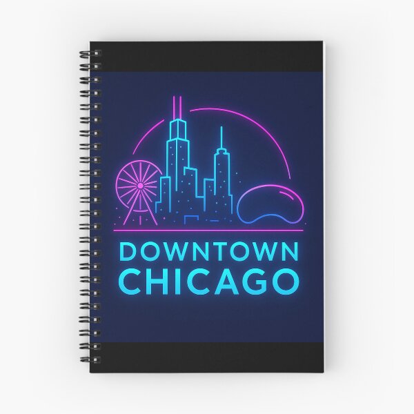 Item preview, In Downtown Chicago Skyline Logo – Official Logo Design designed and sold by Print On Demand HQ.