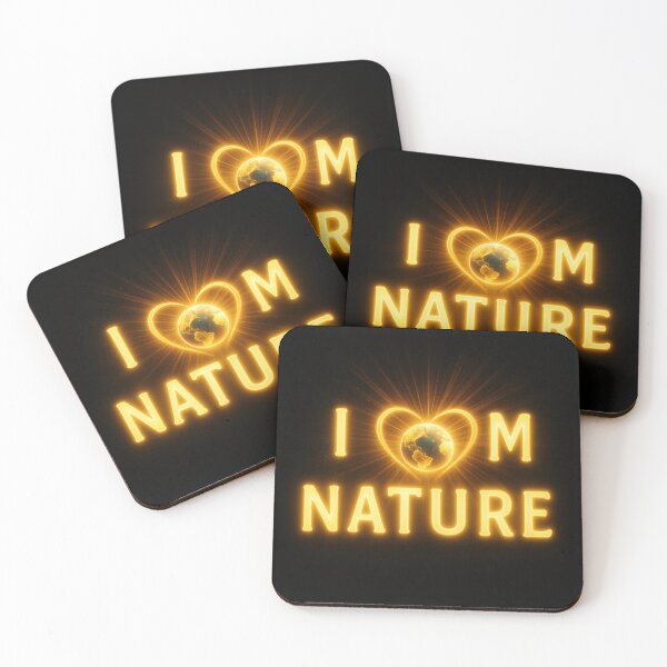 Item preview, I AM Nature – Spiritual Earth Heart Design Inspired by Divine Oneness designed and sold by AATGShop.