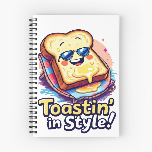 Item preview, A cartoon toasting sandwich with a slice of cheese on it designed and sold by cafegrafis.