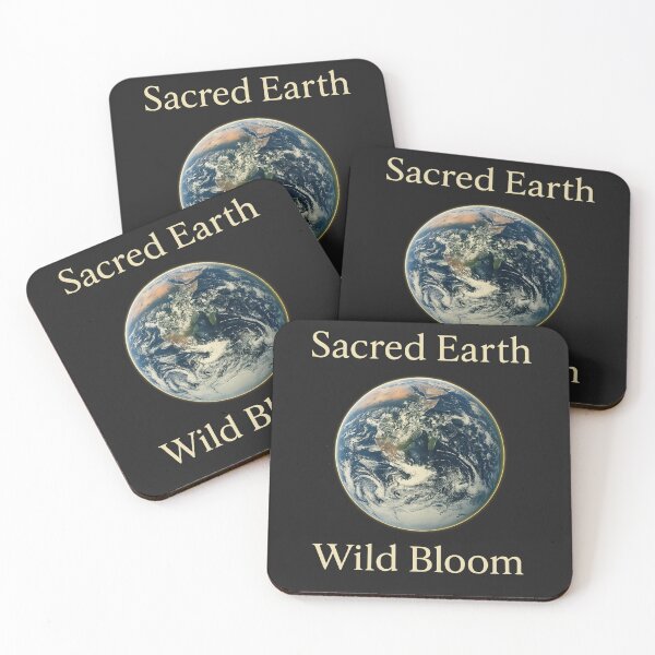 Item preview, Sacred Planet, Bold Bloom – Cosmic Earth Love Design designed and sold by AATGShop.