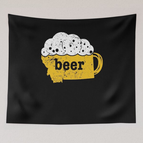 Item preview, Home Brew Beer Funny Montana Funny Beer Apparel designed and sold by shoppzee.