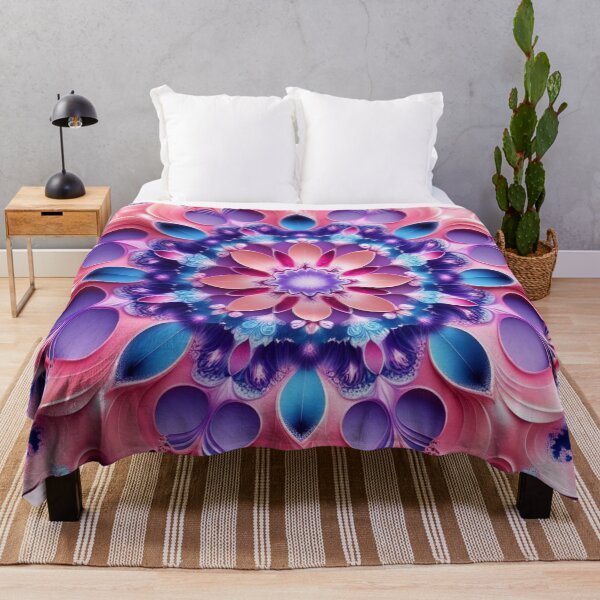 Item preview, Divine Bloom – Feminine Fractal Mandala of Unity and Light designed and sold by Harmonic_Layers.