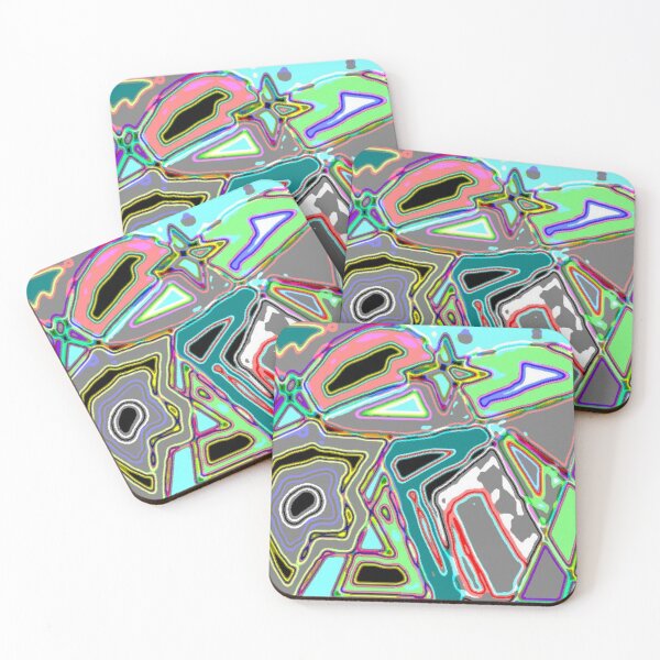 Item preview, Jumbled Color Fun Abstract designed and sold by SmashingDeals.