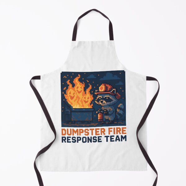 Item preview, Pixel Trashfire Unit: Raccoon Division designed and sold by NaturePixel.