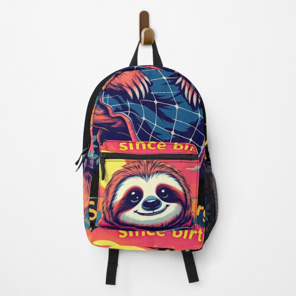 Item preview, A close up of a sloth holding a solar panel with the sun in the background designed and sold by cafegrafis.
