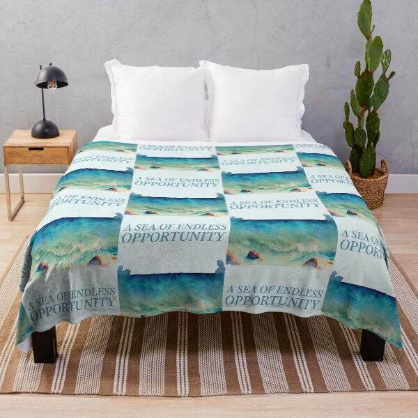 Item preview, Inspirational Vintage Ocean, Sea of Endless Opportunity designed and sold by beanses.