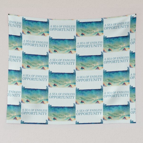 Item preview, Inspirational Vintage Ocean, Sea of Endless Opportunity designed and sold by beanses.