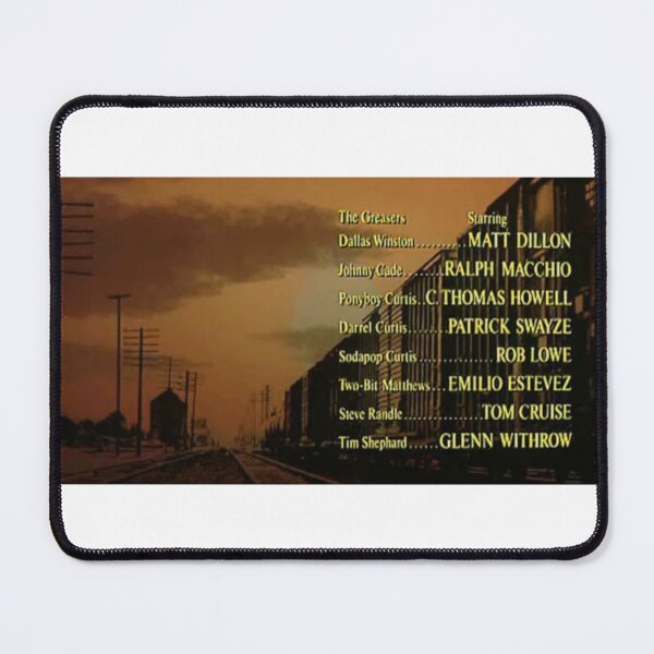 Item preview, The Outisders Greasers Movie Credits designed and sold by KMA_Designs.