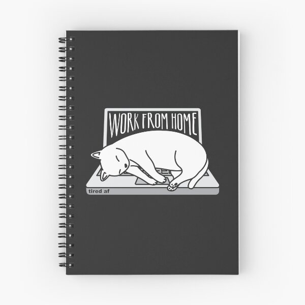 Item preview, Work from home cat | just workplace things designed and sold by Neadoodles.