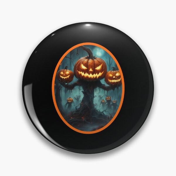 Item preview, Pumpkin Head Tree Monster  designed and sold by WoodburyLake.