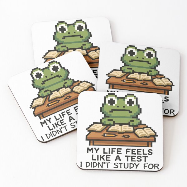 Item preview, Existential Frog Mid-Exam Mode designed and sold by NaturePixel.