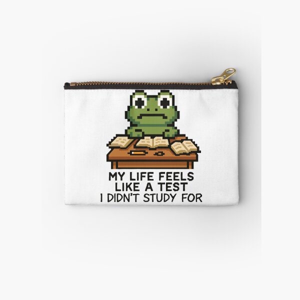 Item preview, Existential Frog Mid-Exam Mode designed and sold by NaturePixel.