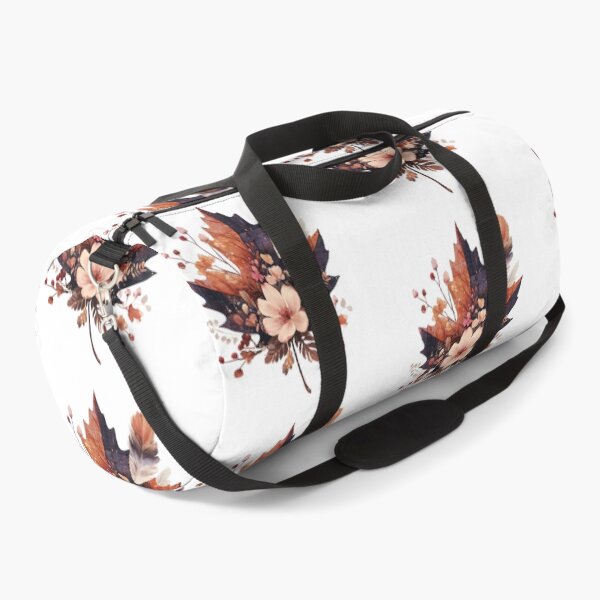 Item preview, Autumn Floral Maple Leaf with Feather and Berries designed and sold by Anastasiia Yurevych.