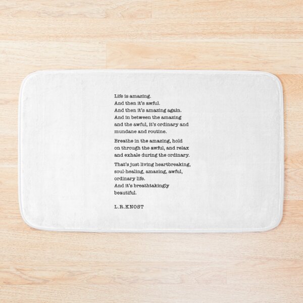 Item preview, LR Knost - Life is amazing designed and sold by corbrand.