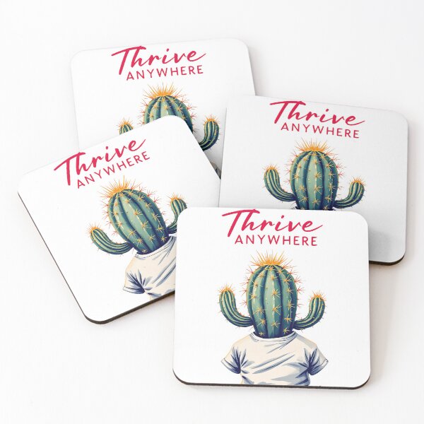 Item preview, There is a cactus with a t - shirt on sitting in the grass designed and sold by cafegrafis.