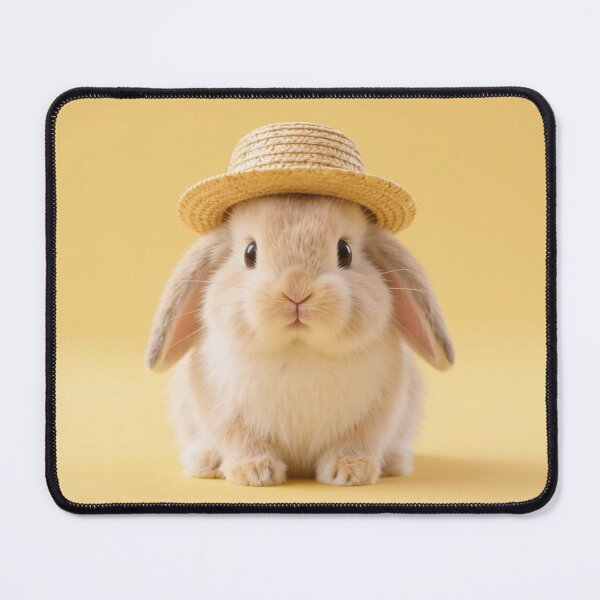 Item preview, bunny, yellow, kawaii, cute, modern, aesthetic, minimalist, chubby, adorable designed and sold by SasiPen.