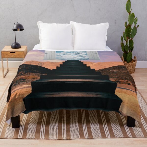Item preview, Fantasy Stairs Opening into Cloudscape Art designed and sold by berwies-artwork.