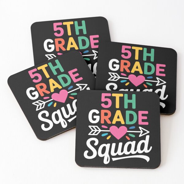 Item preview, 5th Grade Squad Fifth Teacher Student Team Back To School designed and sold by Sunset4Bones.
