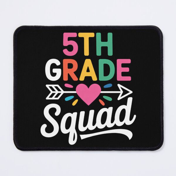 Item preview, 5th Grade Squad Fifth Teacher Student Team Back To School designed and sold by Sunset4Bones.