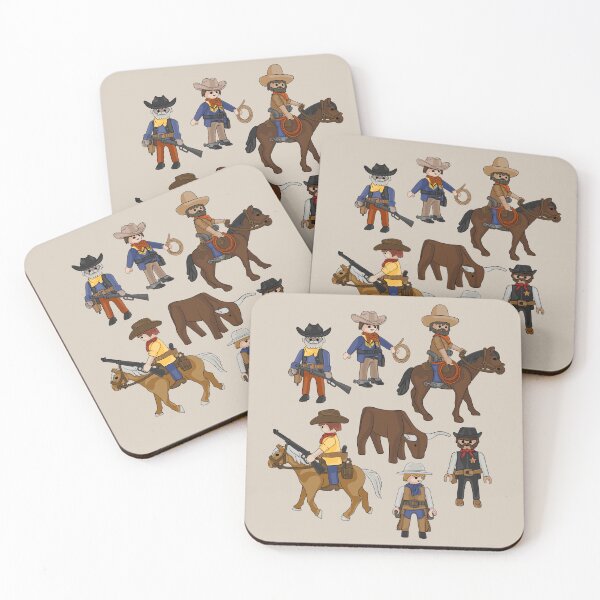 Item preview, Wild West Cowboy Toys designed and sold by Unhinged Heather.