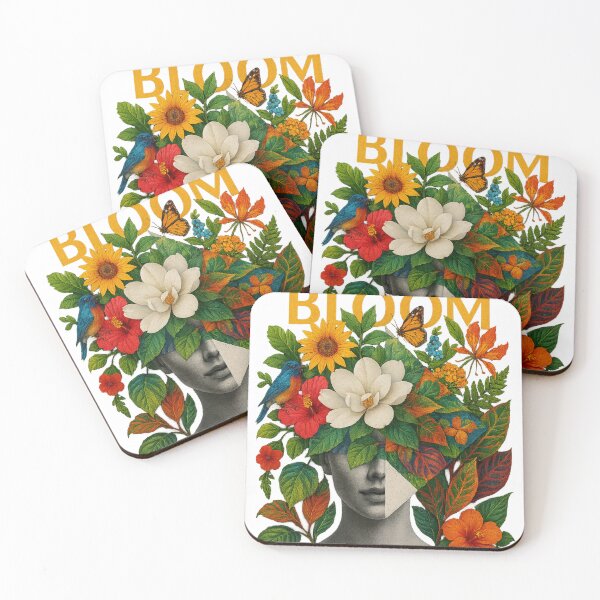 Item preview, Nature Bloom – Botanical Earth Goddess Art designed and sold by AATGShop.