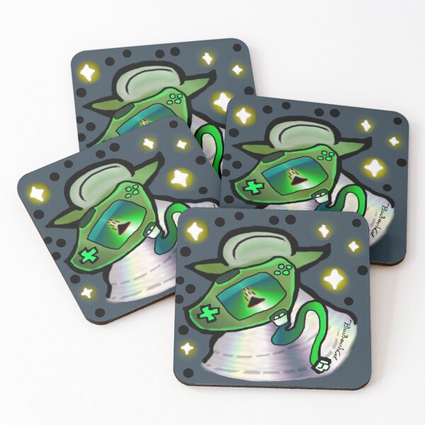 Item preview, Green Alien Handheld designed and sold by BluePhoenixCat.