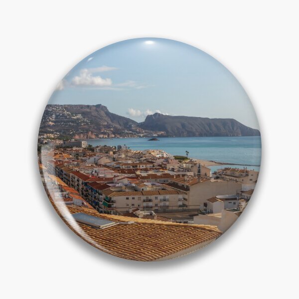 Item preview, View over Altea town towards Cap Negret, Costa Blanca, Spain designed and sold by Kevin Hellon.