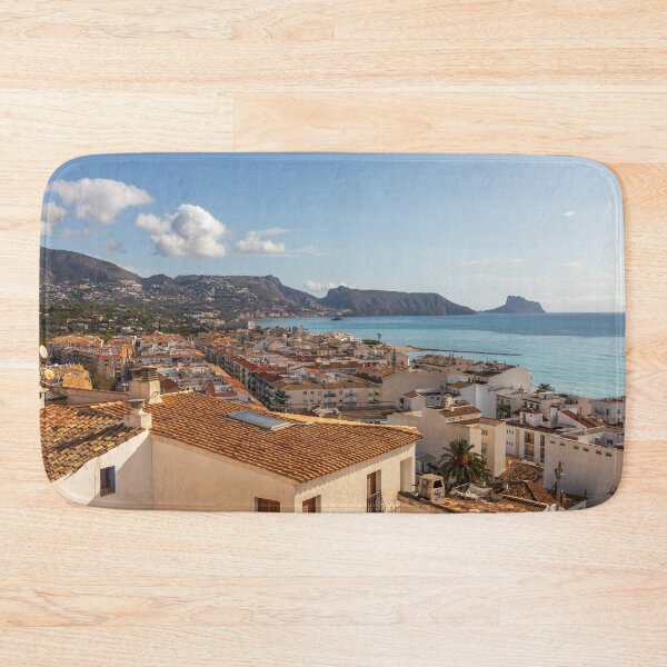 Item preview, View over Altea town towards Cap Negret, Costa Blanca, Spain designed and sold by Kevin Hellon.