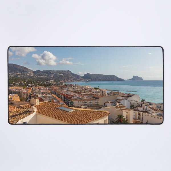 Item preview, View over Altea town towards Cap Negret, Costa Blanca, Spain designed and sold by Kevin Hellon.