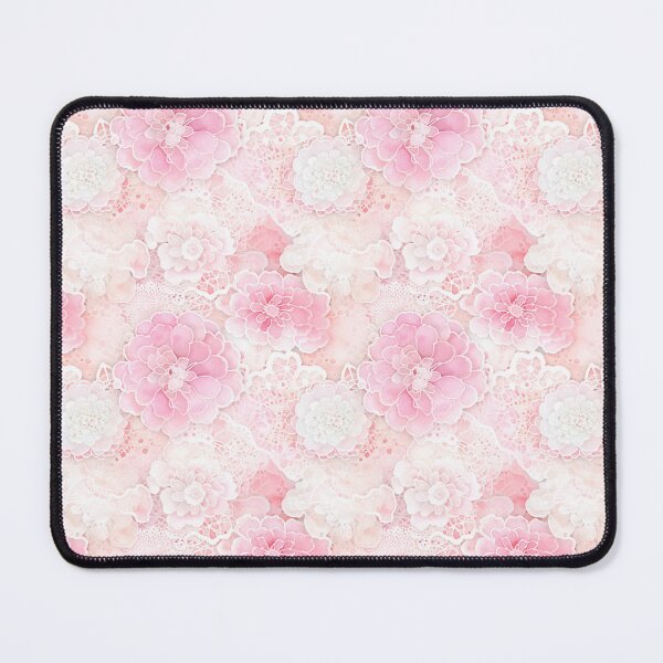 Artikelvorschau, Kleines Lochmuster, Pastelltöne, Weiß, Rosa, Creme. entworfen und verkauft von SasiPen.