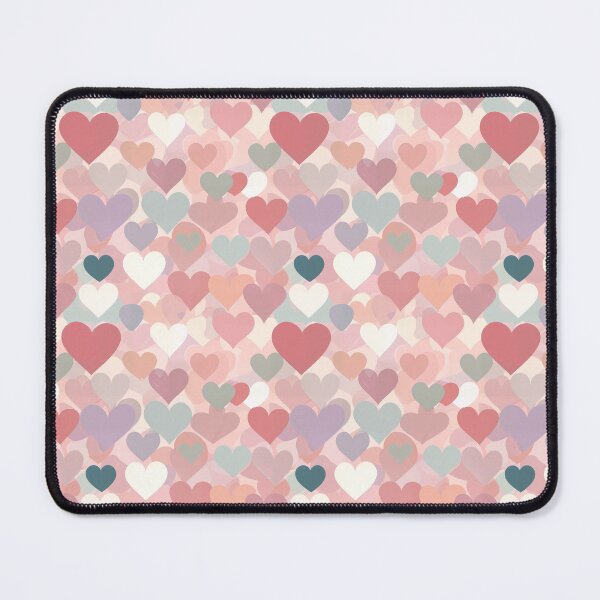 Item preview, Pretty pastel hearts designed and sold by marshmelephant.