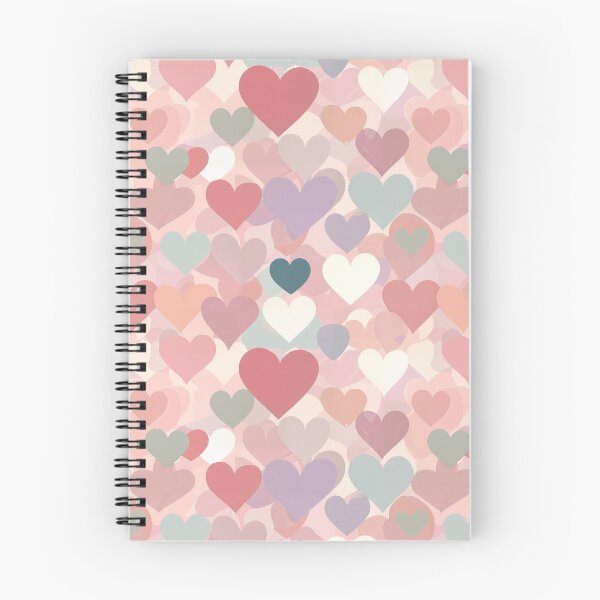 Item preview, Pretty pastel hearts designed and sold by marshmelephant.