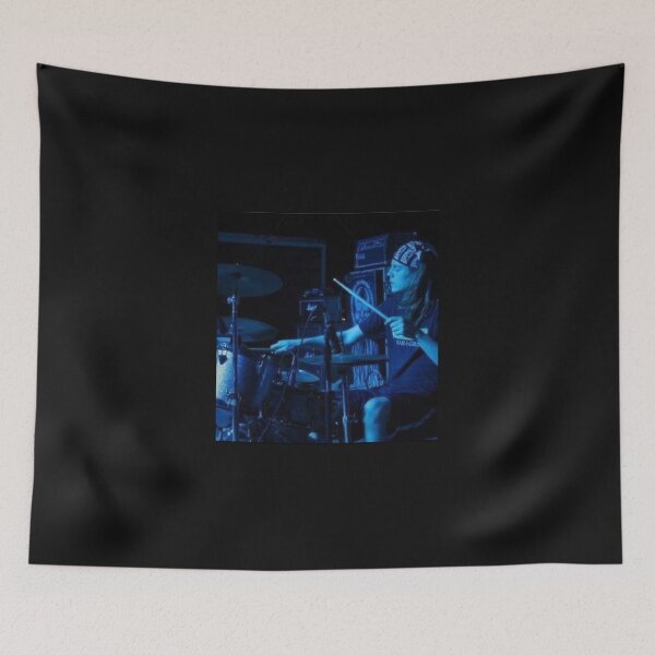 Item preview, Blue-Lit Drummer designed and sold by Melody-Merch.