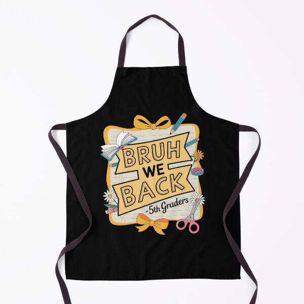 Item preview, Bruh We Back 5th Graders Fifth Grade Back To School designed and sold by Sunset4Bones.