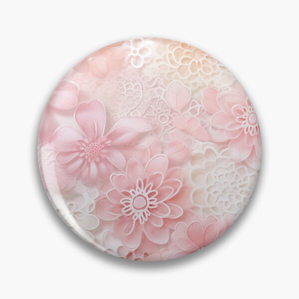 Artikelvorschau, Kleines Lochmuster, Pastelltöne, Weiß, Rosa, Creme. entworfen und verkauft von SasiPen.