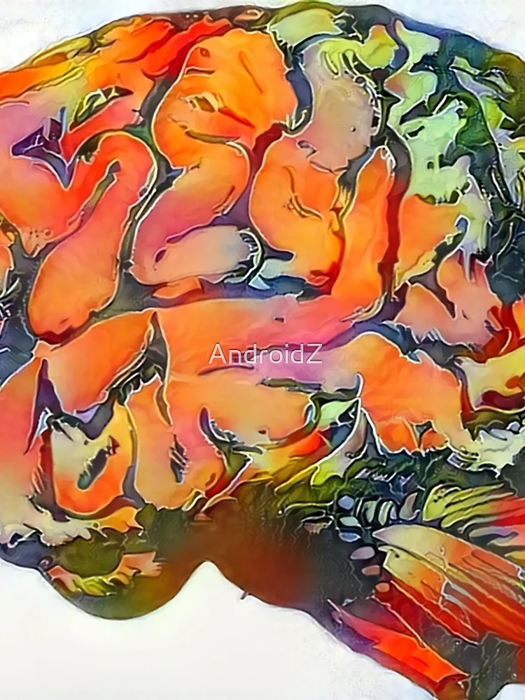 Thumbnail 3 of 3, Scarf, brain designed and sold by AndroidZ.