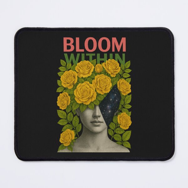 Item preview, Bloom Within – Inner Light Awakening Soul heart Art designed and sold by AATGShop.