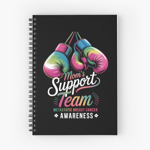 Item preview, Mom's Support Team Metastatic Breast Cancer Awareness Day designed and sold by Sunset4Bones.