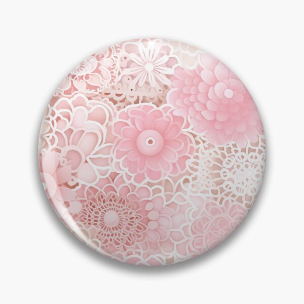 Artikelvorschau, Kleines Lochmuster, Pastelltöne, Weiß, Rosa, Creme. entworfen und verkauft von SasiPen.