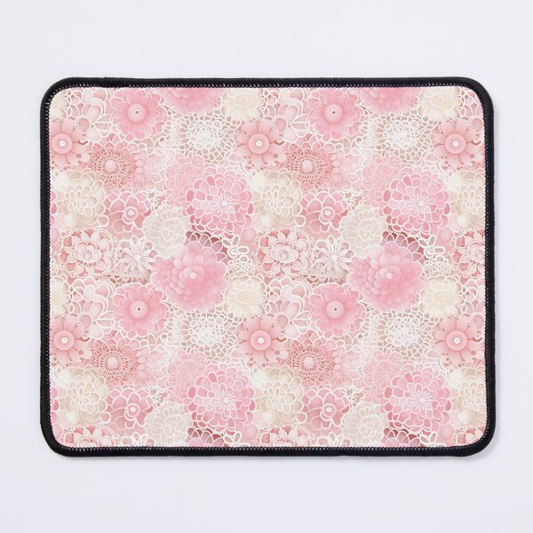 Artikelvorschau, Kleines Lochmuster, Pastelltöne, Weiß, Rosa, Creme. entworfen und verkauft von SasiPen.